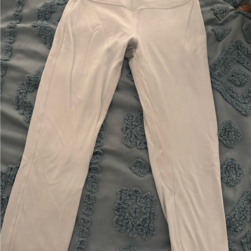 Lululemon Athletica Cream Leggings